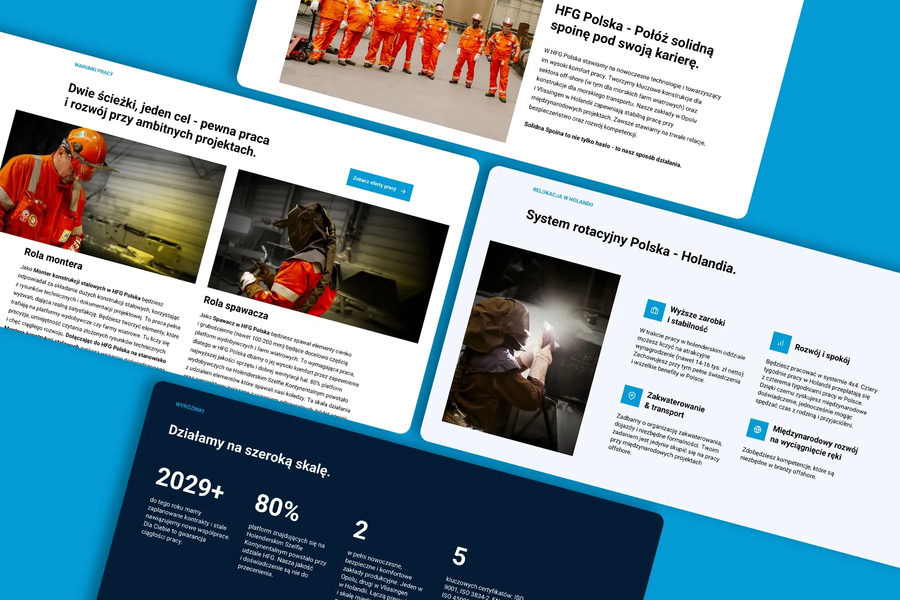 Landing page karierowy – kadr 3