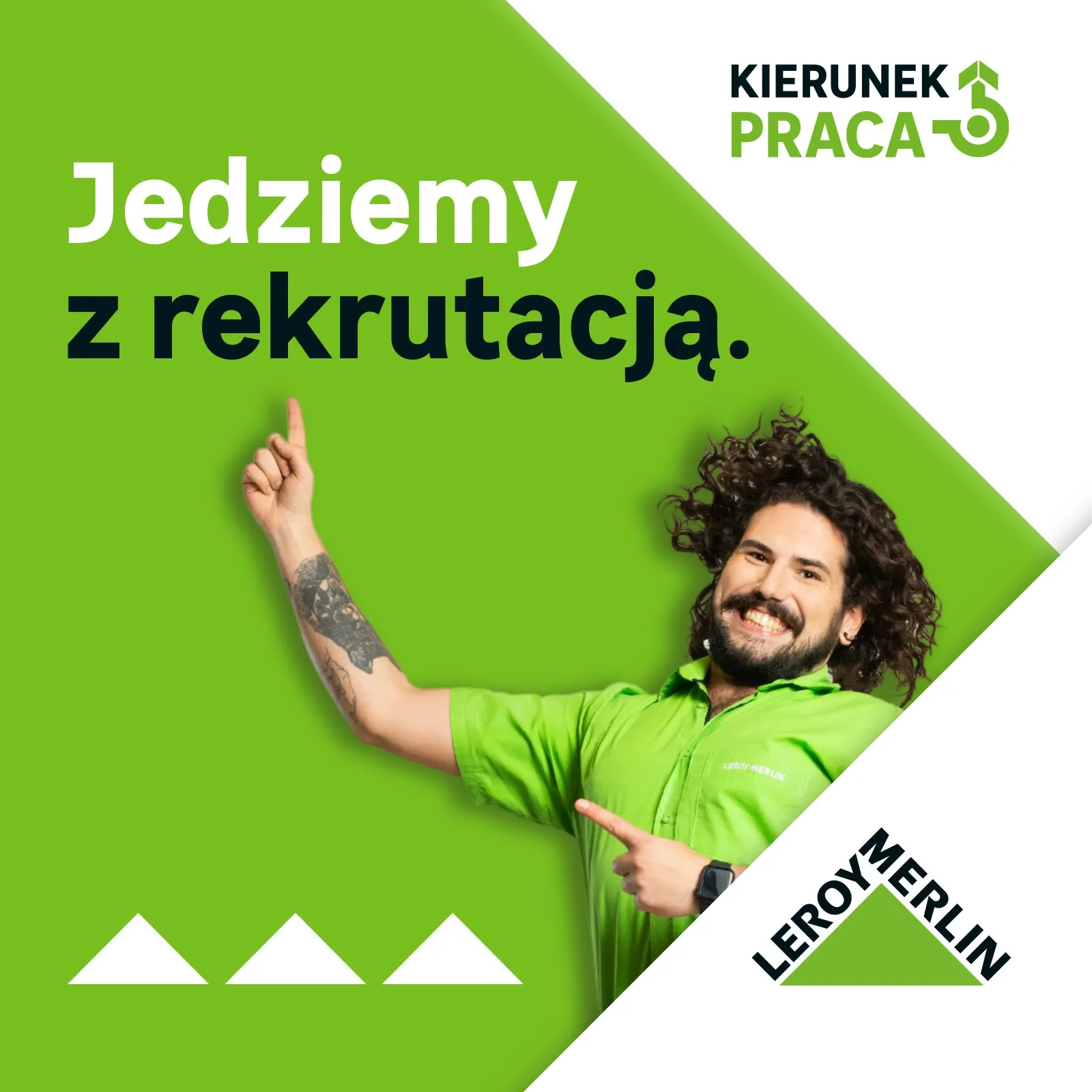 Key visual kampanii „Jedziemy z rekrutacją”
